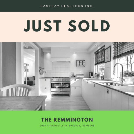 Orange real estate just sold flyer