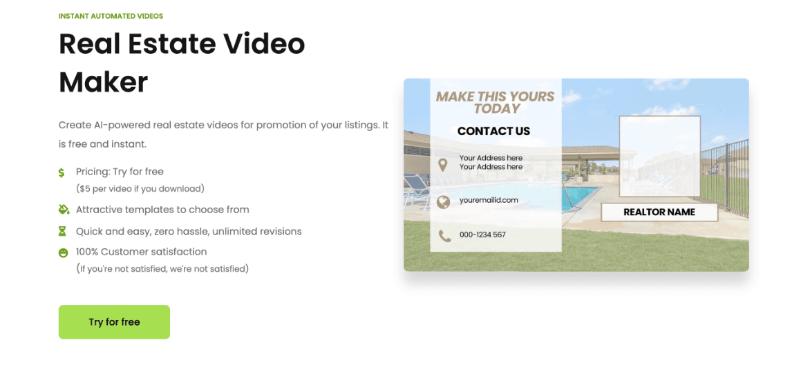 Create a Video Online in 5 Easy Steps With Styldod’s Real Estate Video Maker