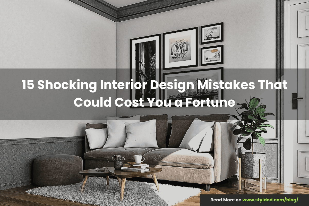 15 Shocking Interior Design Mistakes That Could Cost You a Fortune